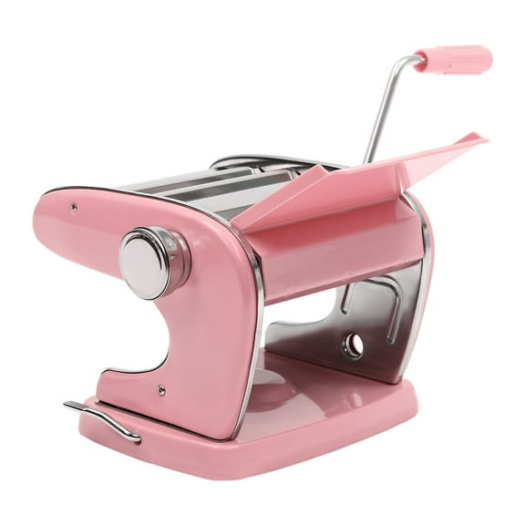 401 Stainless Steel Pasta Maker Spaghetti Noodle Roller Machine Manual Noodle Cutter 7.87*5.90*8.66inch for Making Spaghetti, Fettuccine, Lasagna, Dumpling Wrappers