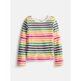thumbnail image 1 of Wonder Nation Girls Kid Tough Tee with Long Sleeves, Sizes 4-18 & Plus, 1 of 3