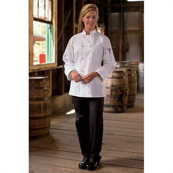 4010-0108 Traditional Chef Pant in Black - 4XLarge