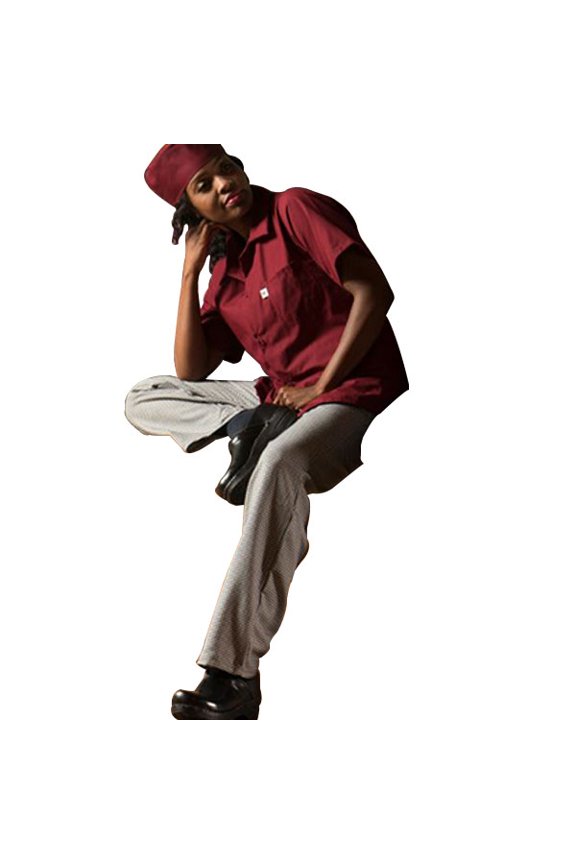 4010-4008 2" Trad Chef Pant in Houndstooth - 4XLarge