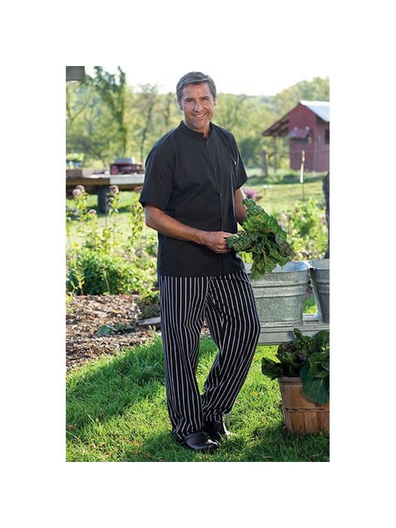 4010-4103 Traditional Chef Pant in Chalk Stripe - Medium