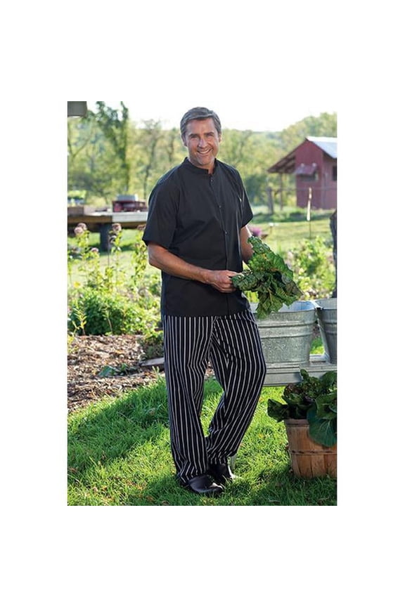 4010-4105 Traditional Chef Pant in Chalk Stripe - XLarge