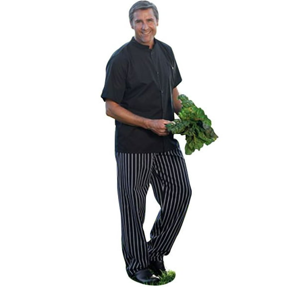 4010-4108 2" Trad Chef Pant in Chalk Stripe - 4XLarge