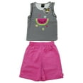 thumbnail image 1 of 4010-5/6 Just Love Two Piece Girls Shorts Set (Striped Watermelon, 5-6), 1 of 1