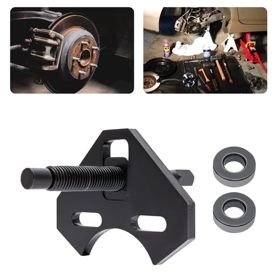 RIAHNEAH 40100 Universal Wheel Bearing Hub Removal Tool for 5 6 8 Lug Hubs, black iron