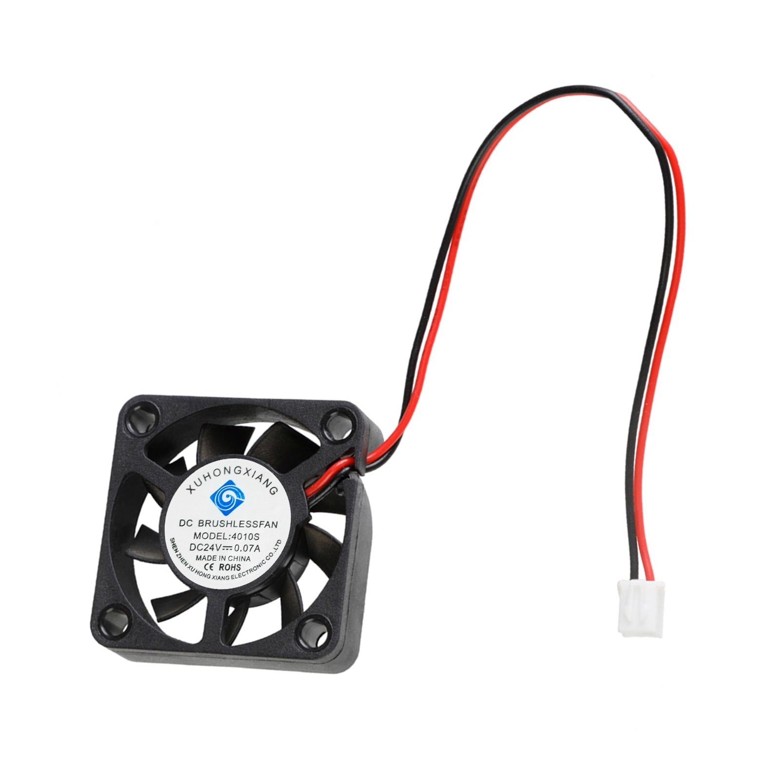 4010S Brushless Cooling Fan 24V DC 40 * 40 * 10mm with Ball Bearing