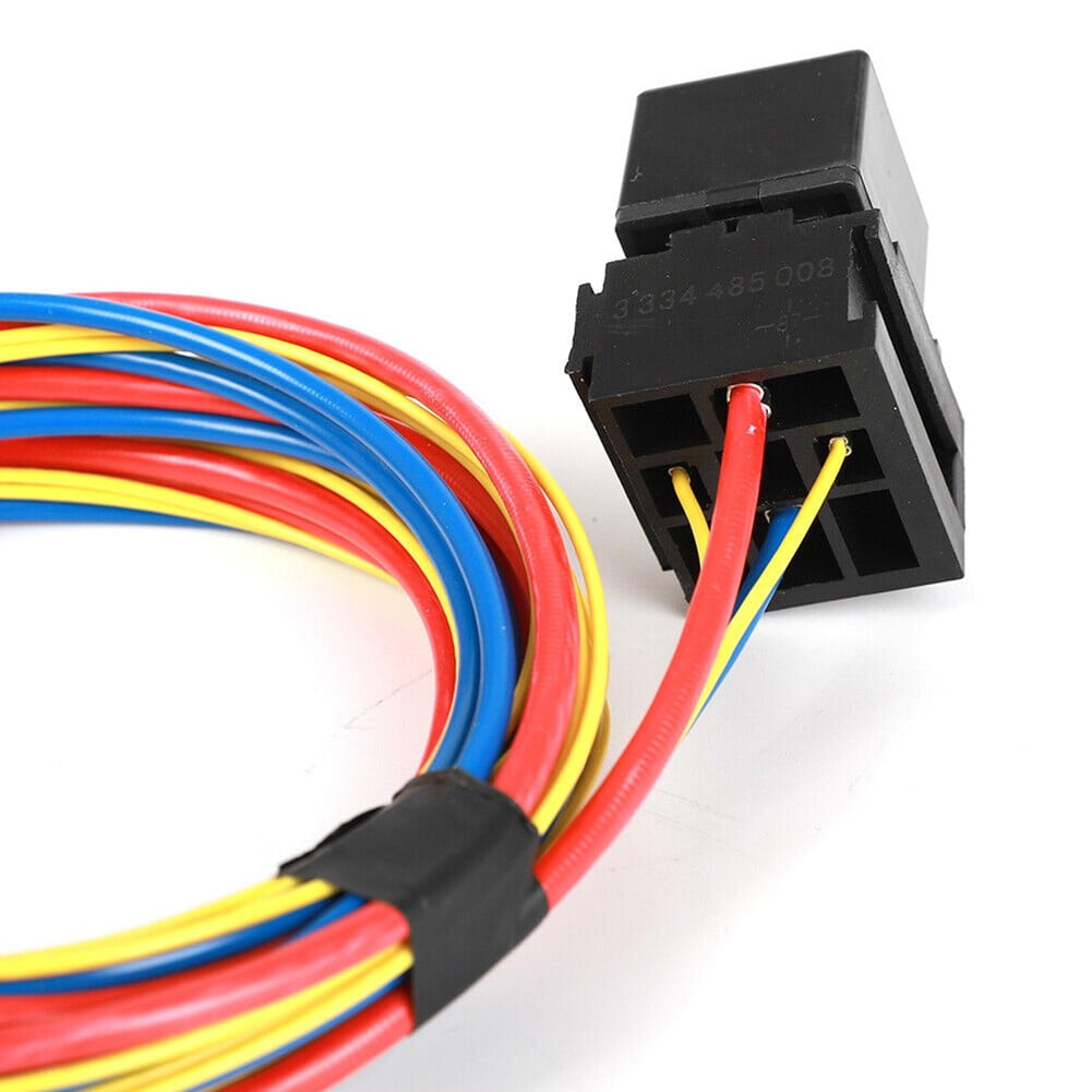 40205G Electric Fuel Pump Harness and Relay Wiring Kit Heavy Duty