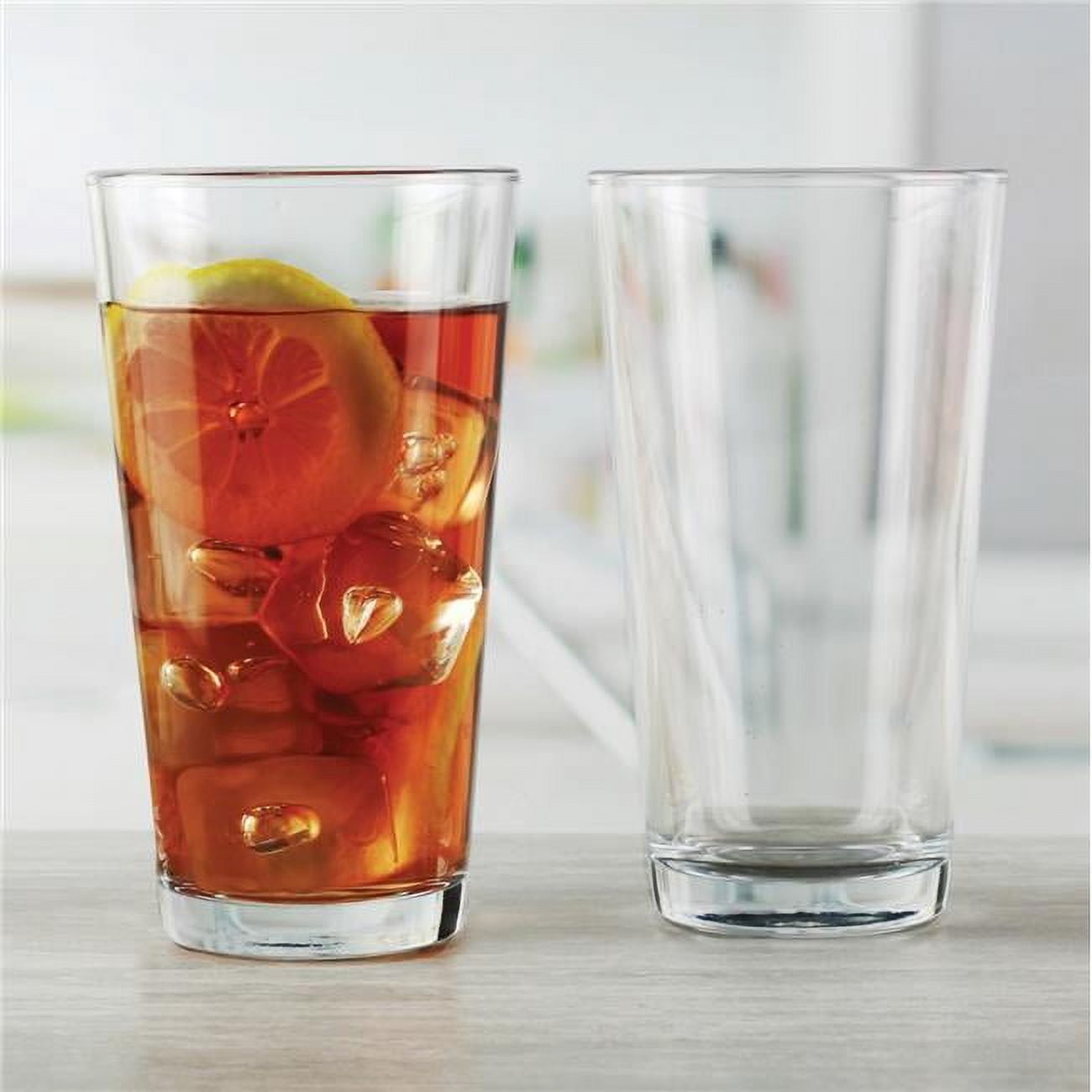 Simple Glassware 40223-AM Simple Home Entertaining Glassware Set, Clear - 16 Piece ...
