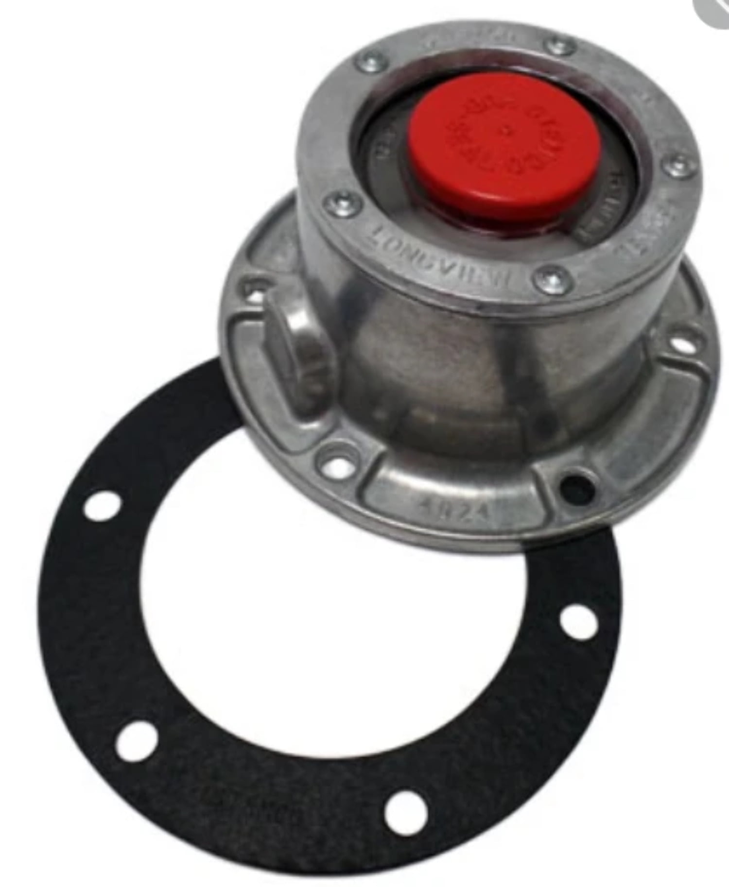 4024, VOLVO 6 hole Front Axle Hub Cap with Gasket Plug Replaces 300