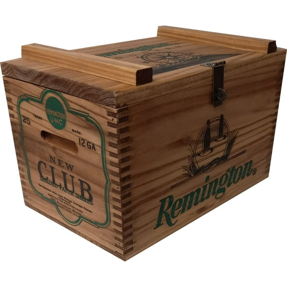 #4025 Remington Wooden Ammo Box - Stain Only