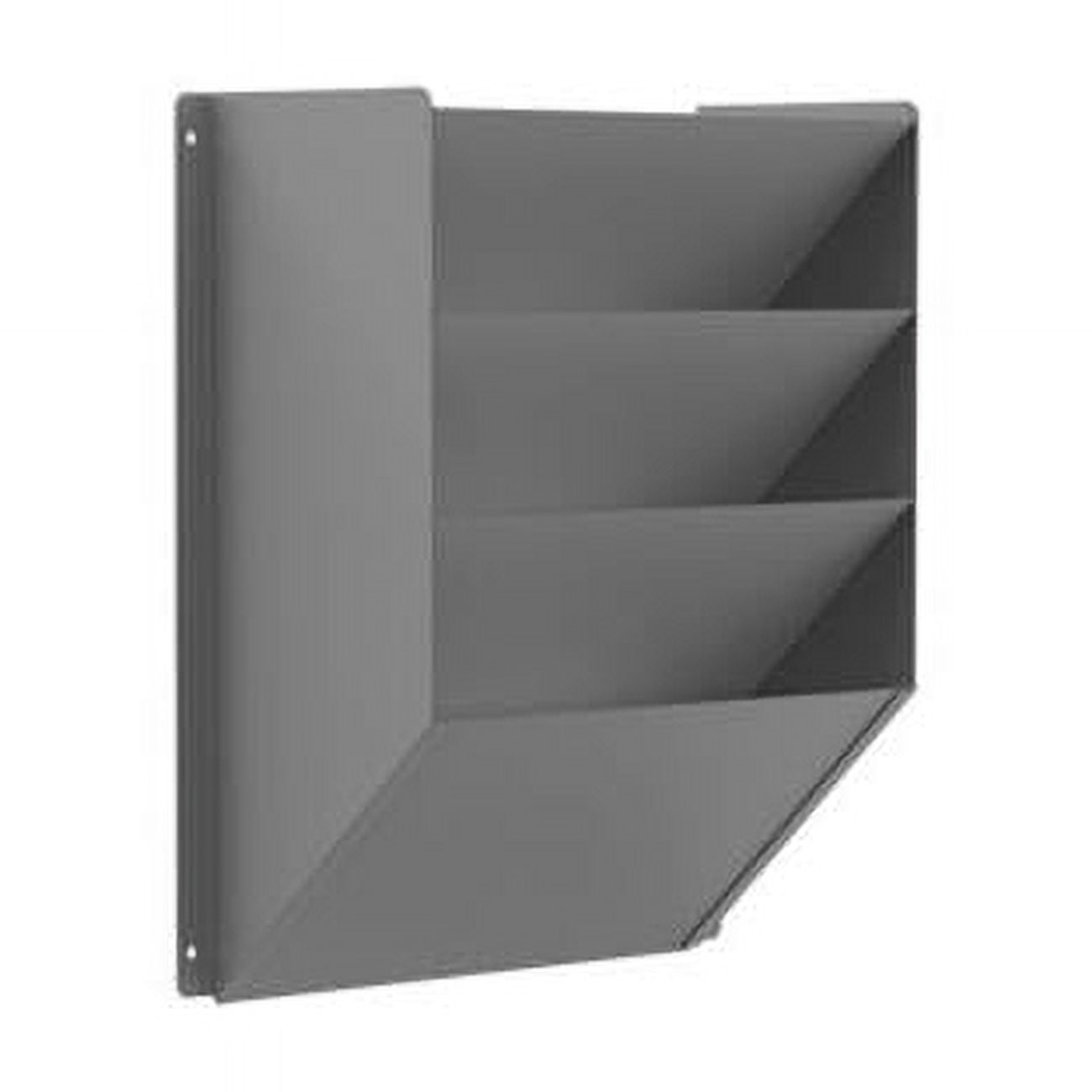 Powder Coated Black Metal Wall-Mounted File Organizer