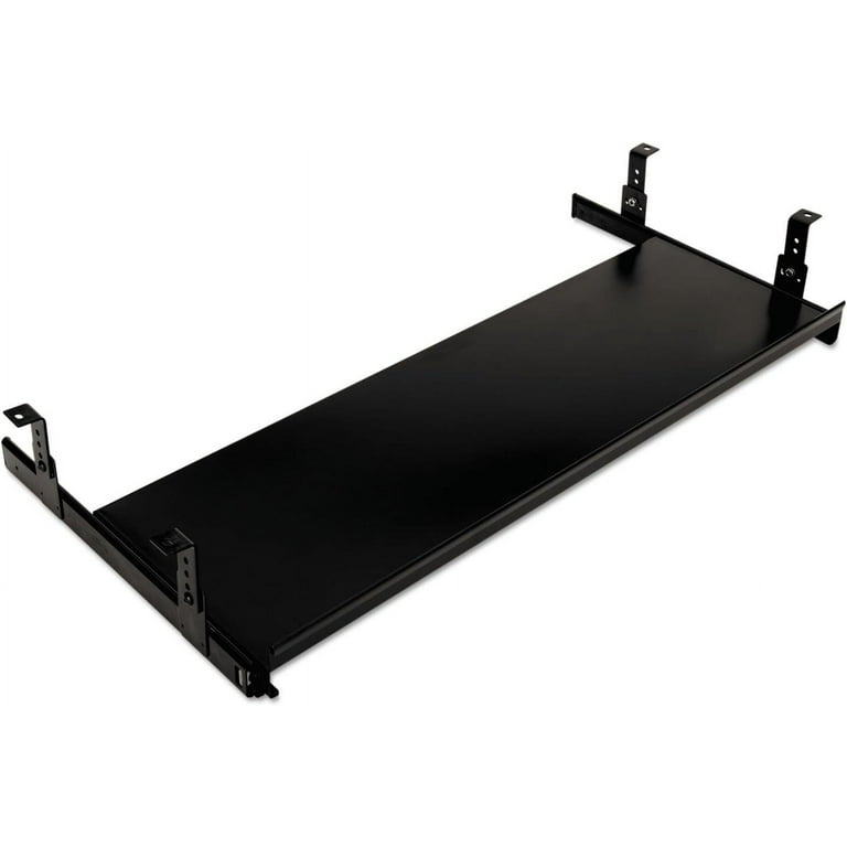 Oversized Keyboard Platform/Mouse Tray, 30w x 10d, Black Oversized Keyboard Platform/Mouse Tray, 30w x 10d, Black