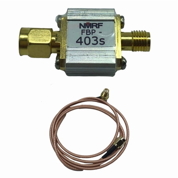 403 MHz Center Frequency Band-Pass Filter 50 Ohms Impedance Bandpass Filter with Bare PCB Boards Bandpass Filter