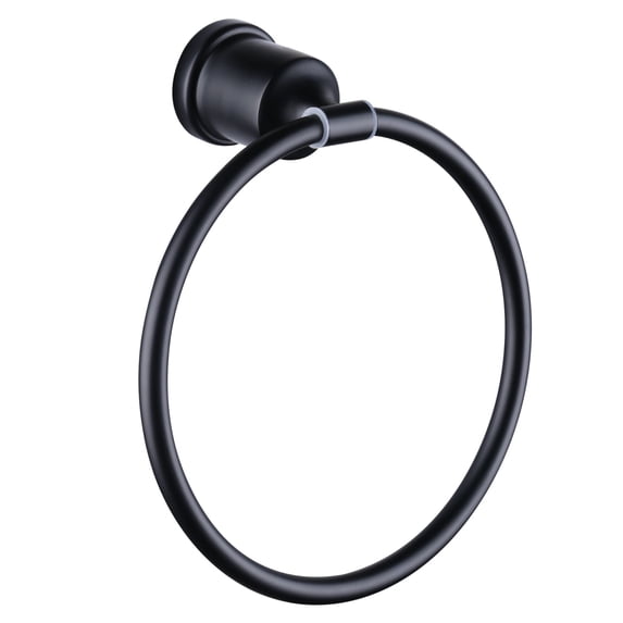 4030801RB-OS WOWOW Bathroom Towel Ring Bathroom Accessories Black Hand Towel Ring Hand Towel Holder for Bathroom, Stainless Steel Brushed Nickel