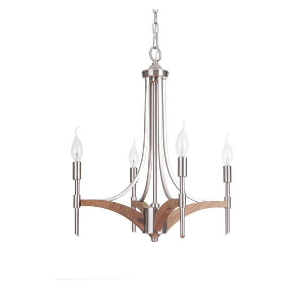 40324-BNKWB-Craftmade Lighting-Tahoe - Four Light Chandelier - 18.5 inches wide by 22.56 inches high