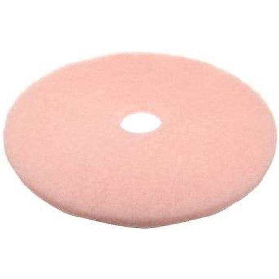 4034 Pink Eraser Burnish 20" Pad 1 Case/5 Pads$$Household Cleaning Products & Supplies