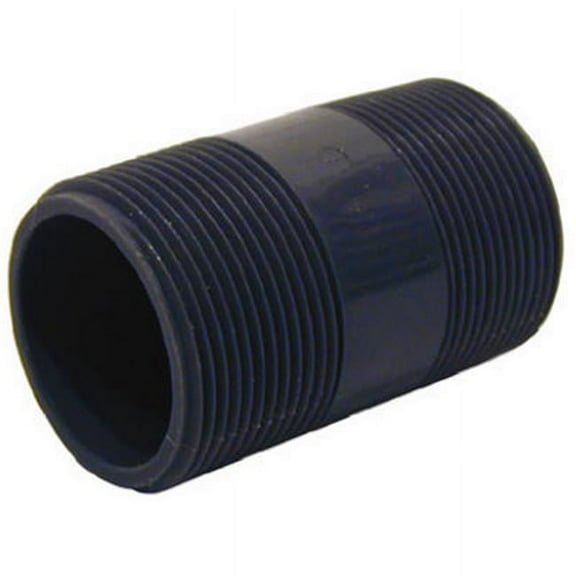 404-080 0.75 x 8 in. PVC Schedule 80 Nipple, Pack Of 10