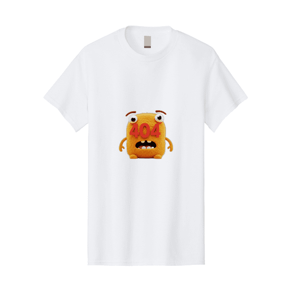 404-Character-1 Mens Graphic Tee, 100% Cotton, Casual Summer Wear BAA067