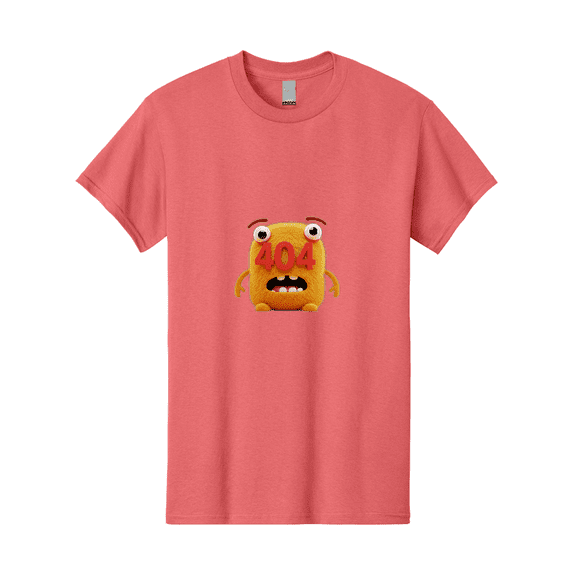 404-Character-1 Mens Graphic Tee, 100% Cotton, Casual Summer Wear BAA067