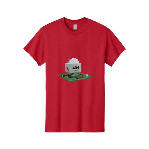 404-Error-10 Mens Graphic Tee, 100% Cotton, Casual Summer Wear BAA074
