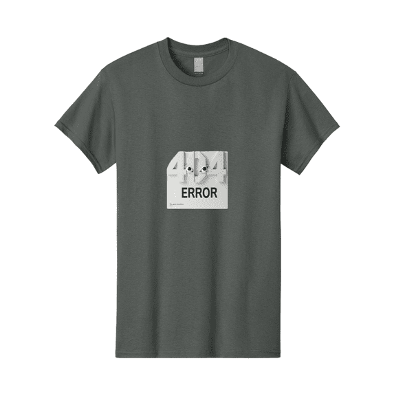 404-Error-8 Mens Graphic Tee, 100% Cotton, Casual Summer Wear BAA082