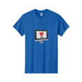 thumbnail image 1 of 404-Error-Heart Mens Graphic Tee, 100% Cotton, Casual Summer Wear BAA085, 1 of 2