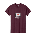 thumbnail image 1 of 404-Error-Heart Mens Graphic Tee, 100% Cotton, Casual Summer Wear BAA085, 1 of 2