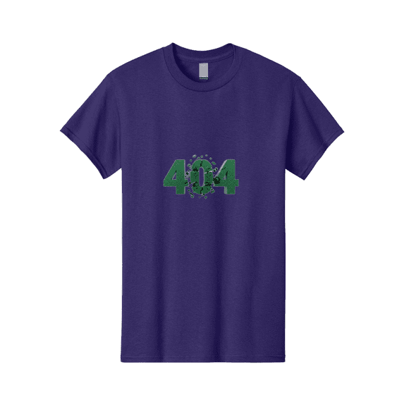 404-Error Mens Graphic Tee, 100% Cotton, Casual Summer Wear BAA093