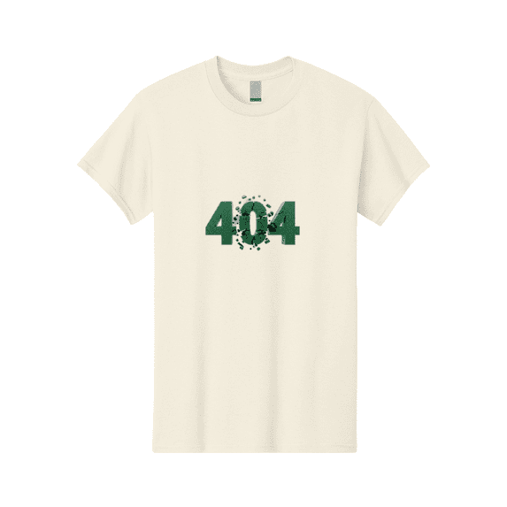 404-Error Mens Graphic Tee, 100% Cotton, Casual Summer Wear BAA093