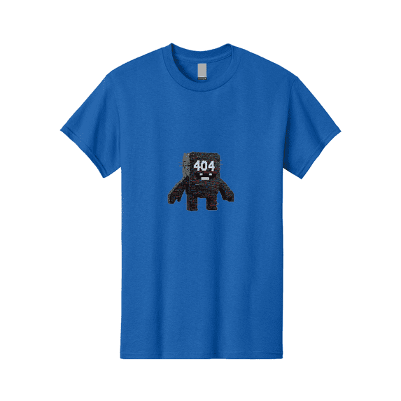 404-Error-Monster Mens Graphic Tee, 100% Cotton, Casual Summer Wear BAA087