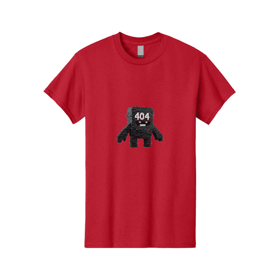 404-Error-Monster Mens Graphic Tee, 100% Cotton, Casual Summer Wear BAA087