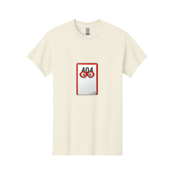 404-Error-Page-1 Mens Graphic Tee, 100% Cotton, Casual Summer Wear BAA088