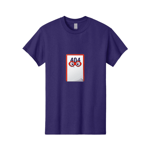 404-Error-Page-1 Mens Graphic Tee, 100% Cotton, Casual Summer Wear BAA088