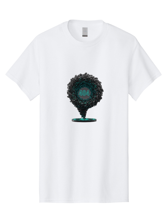 404-Error-Tornado Mens Graphic Tee, 100% Cotton, Casual Summer Wear BAA092