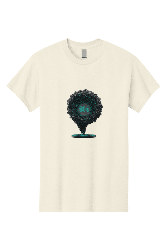 404-Error-Tornado Mens Graphic Tee, 100% Cotton, Casual Summer Wear BAA092
