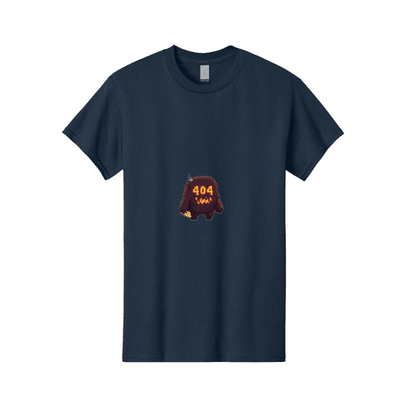 404-Monster-1 Mens Graphic Tee, 100% Cotton, Casual Summer Wear BAA098