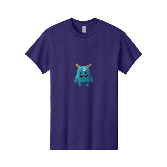 404-Monster-2 Mens Graphic Tee, 100% Cotton, Casual Summer Wear BAA099