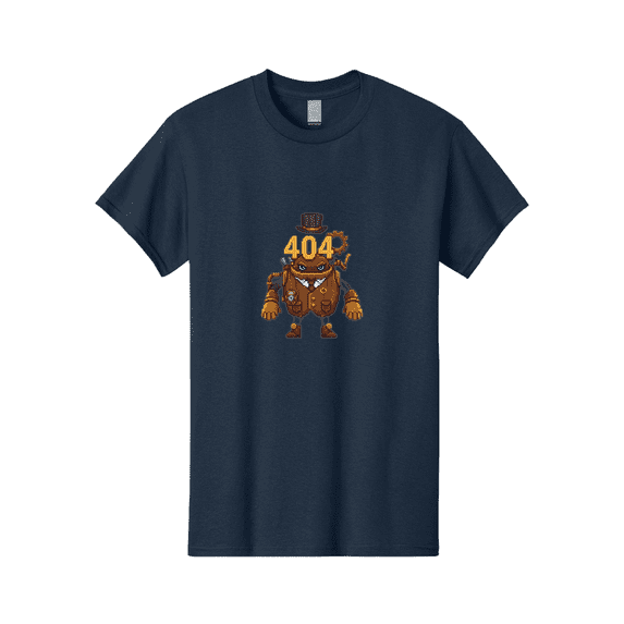 404-Robot Mens Graphic Tee, 100% Cotton, Casual Summer Wear BAA107