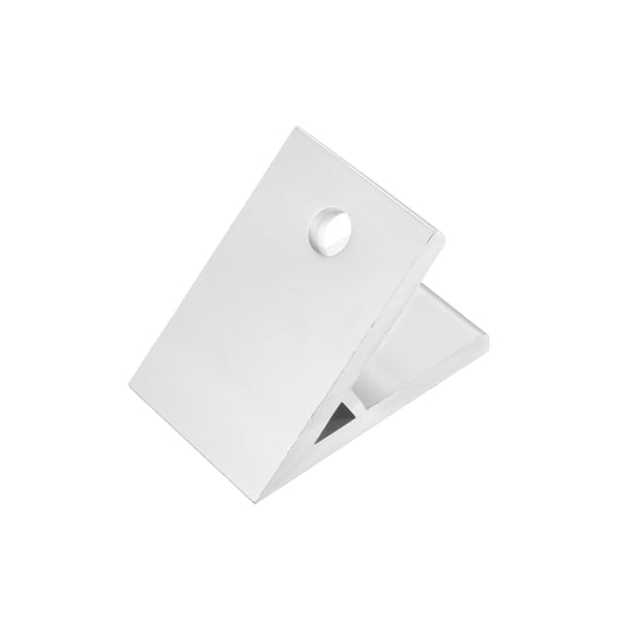 Uxcell 4040 Aluminum Corner Brackets Profile Corner Joint Connectors Corner Brace (45 Degree Angle)