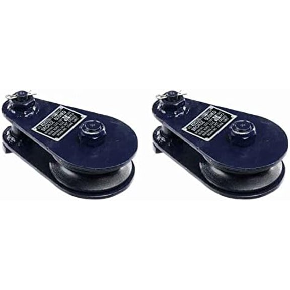 4040 Tailboard Block (1/2 Inch Wire x 4-1/2 Inch Sheave) 2 Pack$$Tools & Hardware Other