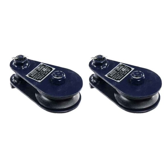 4040 Tailboard Block (3/4" wire x 6" sheave) - 2 Pack