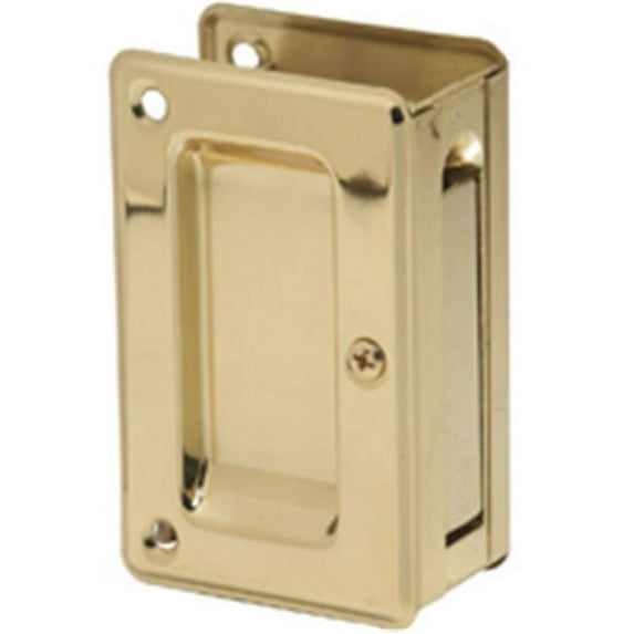 404030 Bright Brass Latch Pull Lock Privacy Privacy