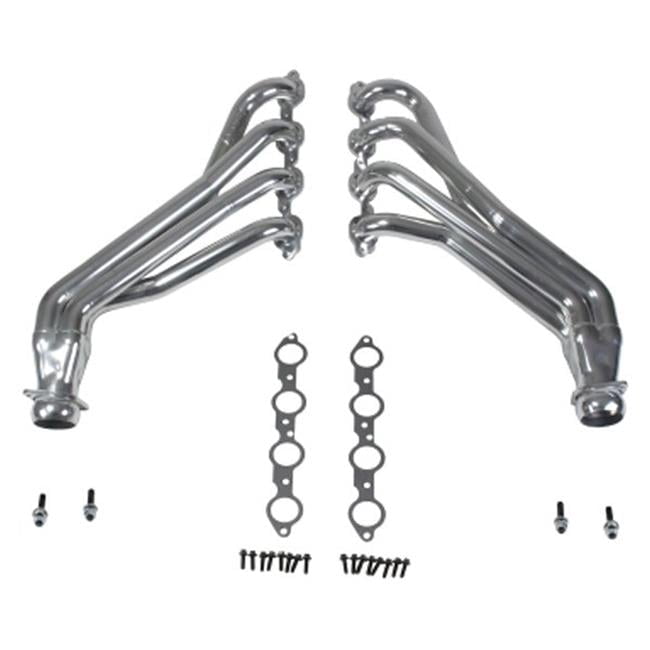Walamrt Header 4044 1.87 in. Chrome Coated Long Tube Exhaust Headers for 2016-2017 ...