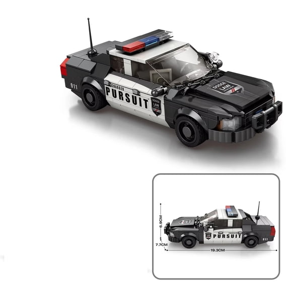 404PCS Police Car Building Blocks City Special Police Vehicle Technology Bricks Model Educational Assembly Toys Holiday Gifts