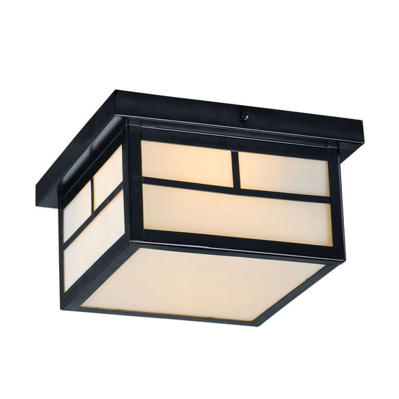 4059WTBK Maxim Lighting Coldwater-Two Light Outdoor Flush Mount in