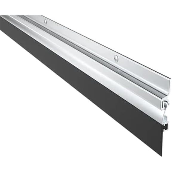 405CV36 Aluminum Finish Residential Automatic Door Bottom Sweeps for 36" Doors | Spring Loaded Door Bottom Sweep with Actuator Button$$Tools & Hardware Other