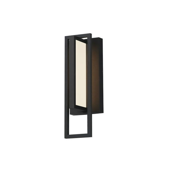 40652BK Maxim Lighting Formation VX - 12W 1 LED Outdoor Wall Mount-14 Inch Tall and 4.75 Inch Wide