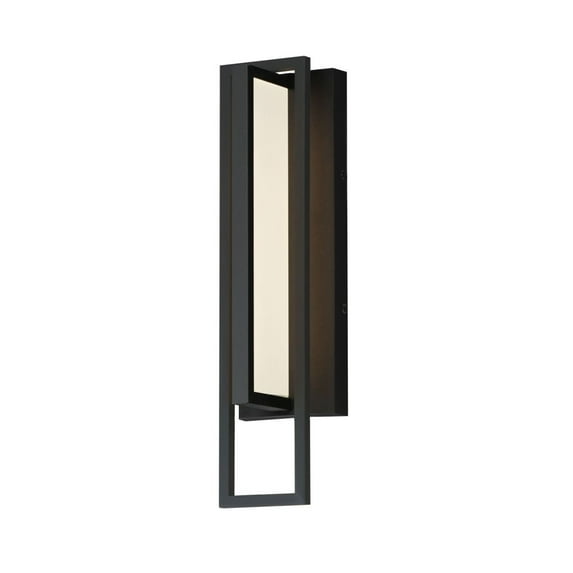 40654BK Maxim Lighting Formation VX - 16W 1 LED Outdoor Wall Mount-18 Inch Tall and 4.75 Inch Wide