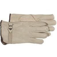 4070J Driver Gloves, X-Large, Grain Leather, Tan, Unlined Lining