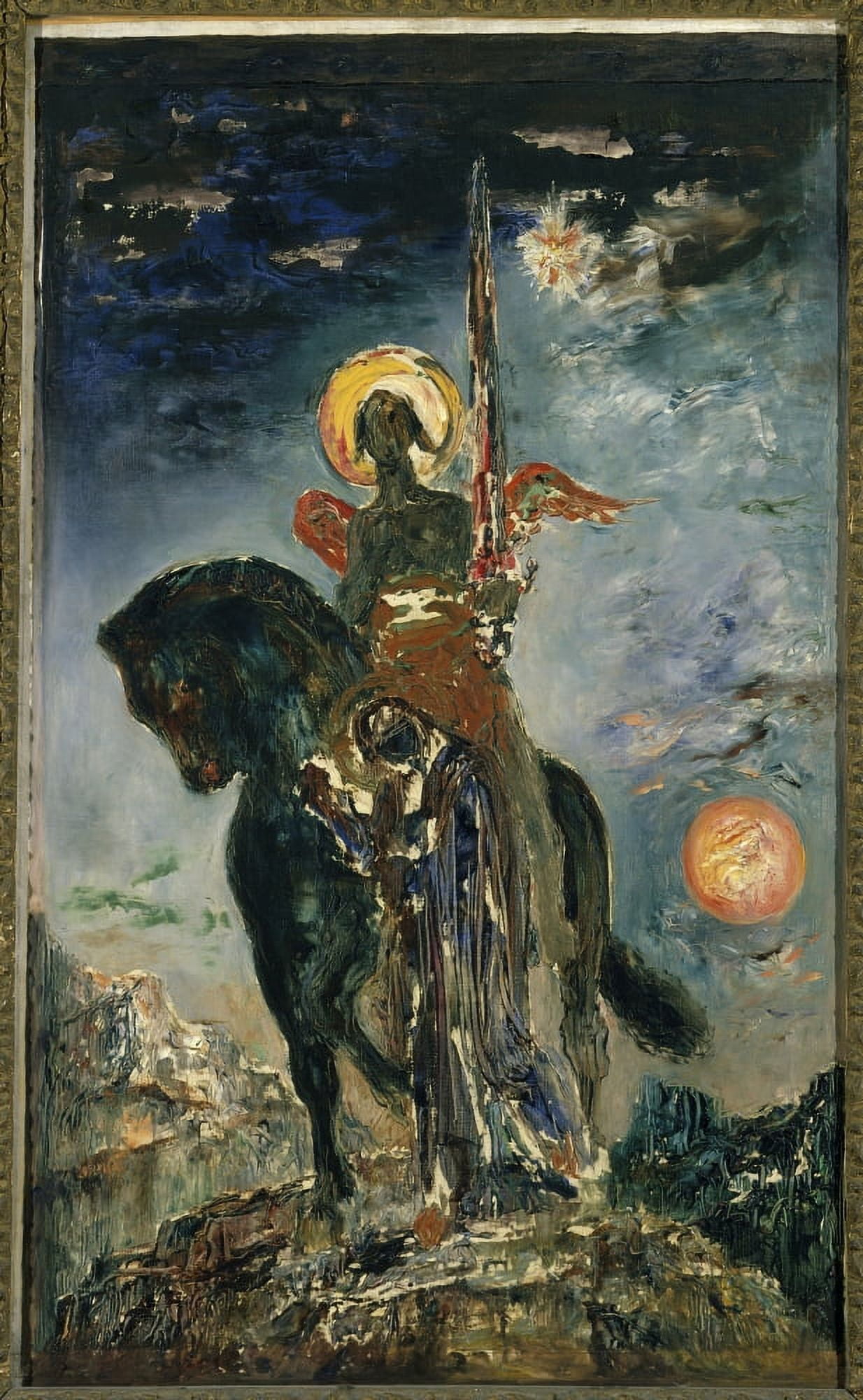 4071  Gustave Moreau (1826-1898) French School Canvas Art -  (18 x 24)